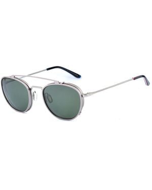 Vuarnet Gray Stainless Steel Frames - Green