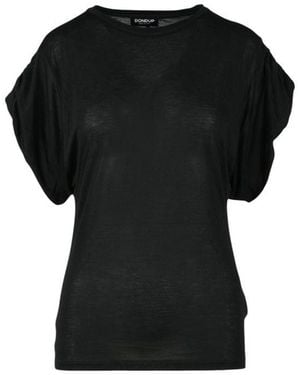 Dondup Black Viscose T