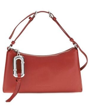 Marc Jacobs Multicolor Calf Leather Bos Taurus Shoulder Bag - Red