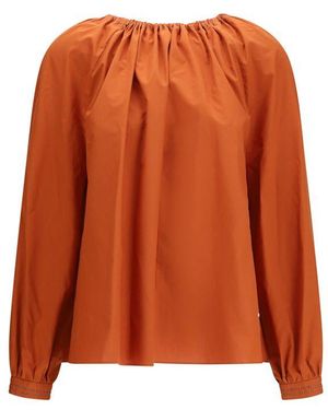 Marni Orange Cotton Polo Shirt