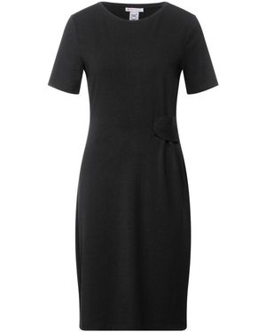Street One Cotton Dress - Black