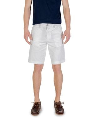 Borghese Cotton Bermuda - Blue