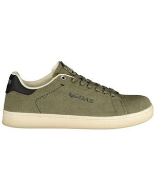 Gas Verde Polyurethane Men Trainer - Green