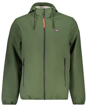 Norway 1963 Verde Polyester Mens Jacket - Green