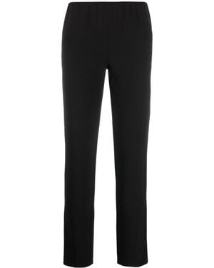 P.A.R.O.S.H. Cropped Elasticated Leggings - Black