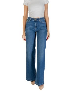 Liu Jo Blue Cotton Bootcut Jeans