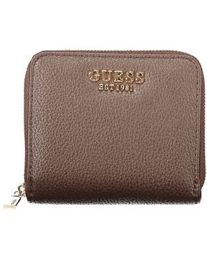 Guess Brown Polyurethane 's Wallet
