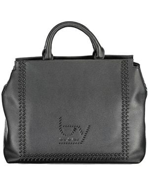 Byblos Black Polyurethane Handbag