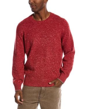 Brunello Cucinelli Red Wool Sweatshirt