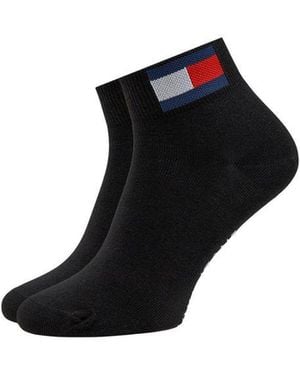 Tommy Hilfiger Black Cotton Socks
