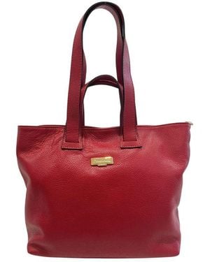 Baldinini Multicolour Cowhide Clutch Bag - Red