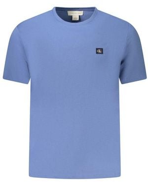 Calvin Klein Cotton T-Shirt - Blue