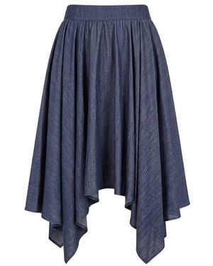 Trussardi Blue Denim Skirt