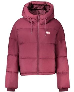 Tommy Hilfiger Polyester Shell Jacket - Red