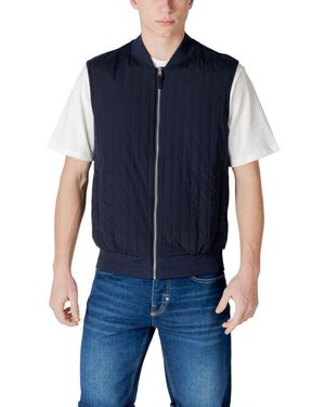 Antony Morato Blue Cotton Jacket
