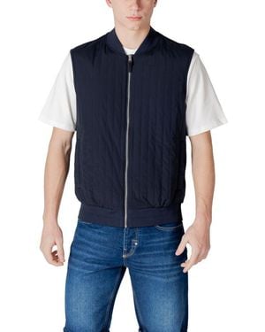 Antony Morato Blue Cotton Jacket
