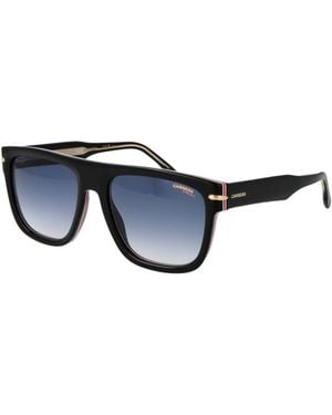 Carrera Black Acetate Sunglasses - Blue