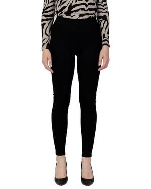 ONLY Black Viscose Leggings