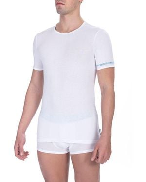 Bikkembergs White Cotton Men's T