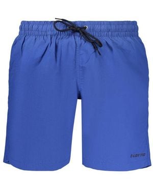 Lotto Leggenda Blue Polyamide Men Swimwear