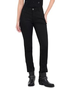 Liu Jo Black Cotton Dress Trousers