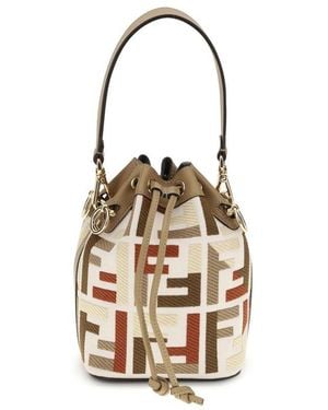 Fendi Mon Tresor Bucket Bag - Metallic