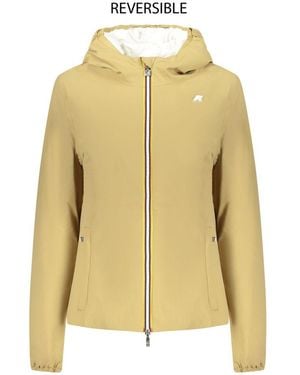 K-Way Beige Nylon S Jacket - S - Yellow