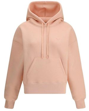 Ami Paris Ami De Coeur Hoodie - Pink