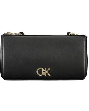 Calvin Klein Chain Flap Crossbody K60K608706 - Black