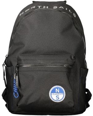 North Sails Nero Polyester Uomo Backpack With Versatile Design - Grey
