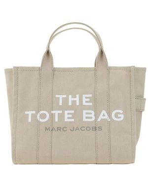 Marc Jacobs Beige Cotton Handbag - Multicolour