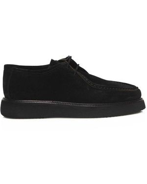 Cerruti 1881 Calfskin Derby Shoe - Black