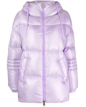 Herno Quilted Padded Jacket - Purple