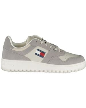 Tommy Hilfiger Jeans Court Trainers Em0Em01346 - Grey