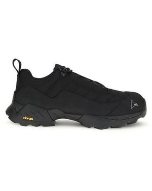 ROA Black Polyamide Athletic Trainers