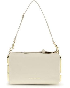 Marc Jacobs Beige Calf Leather Bos Taurus Shoulder Bag - Natural