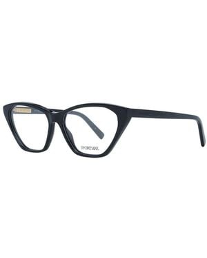 Sportmax Acetate Glasses (Frames) - Black