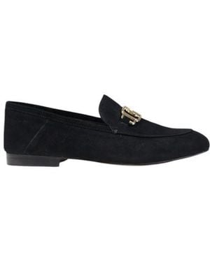 Guess Black Leather Platform Pumps