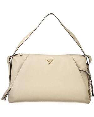 Guess Beige Polyurethane 's Bag - Natural