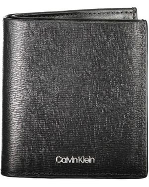 Calvin Klein Leather Wallet - Grey