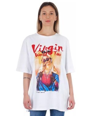 Frankie Morello White Cotton T