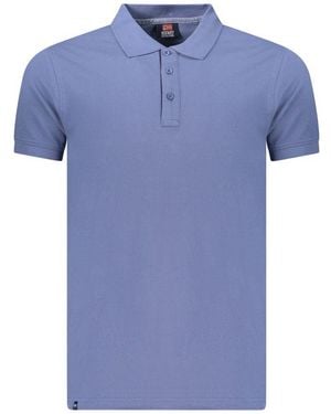 Norway 1963 Blue Cotton Men's Polo Shirt