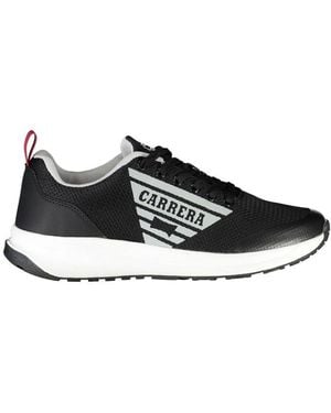 Carrera Polyester Trainer - Black