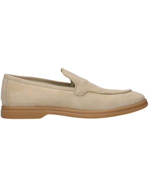 Eleventy Beige Leather Slip - Natural