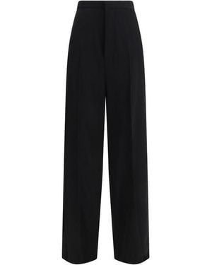 Balenciaga Black Cotton Pantsuit