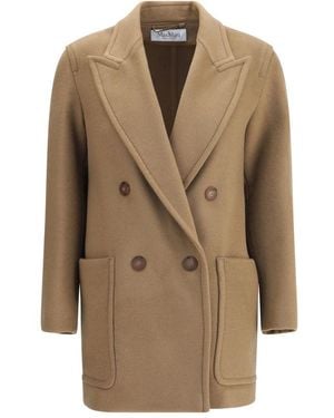 Max Mara Deletta Coat - Brown