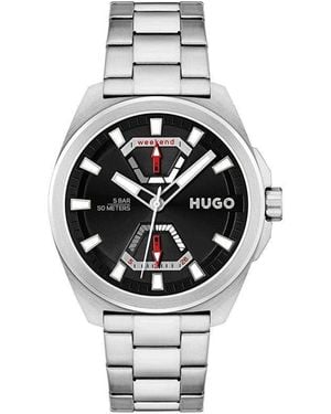 BOSS Grey Stainless Steel Watch - Metallic