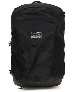 MM6 by Maison Margiela Black Nylon Backpack