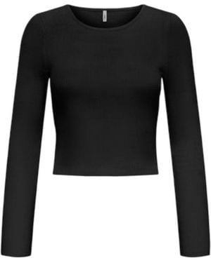 ONLY Viscose Sweatshirt - Black