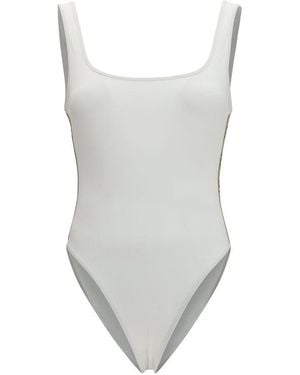 Burberry White Polyamide One - Grey